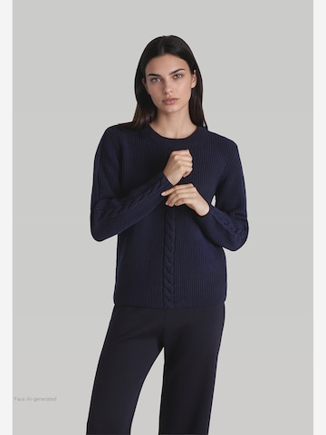 MAERZ Muenchen Trui in Blauw: voorkant