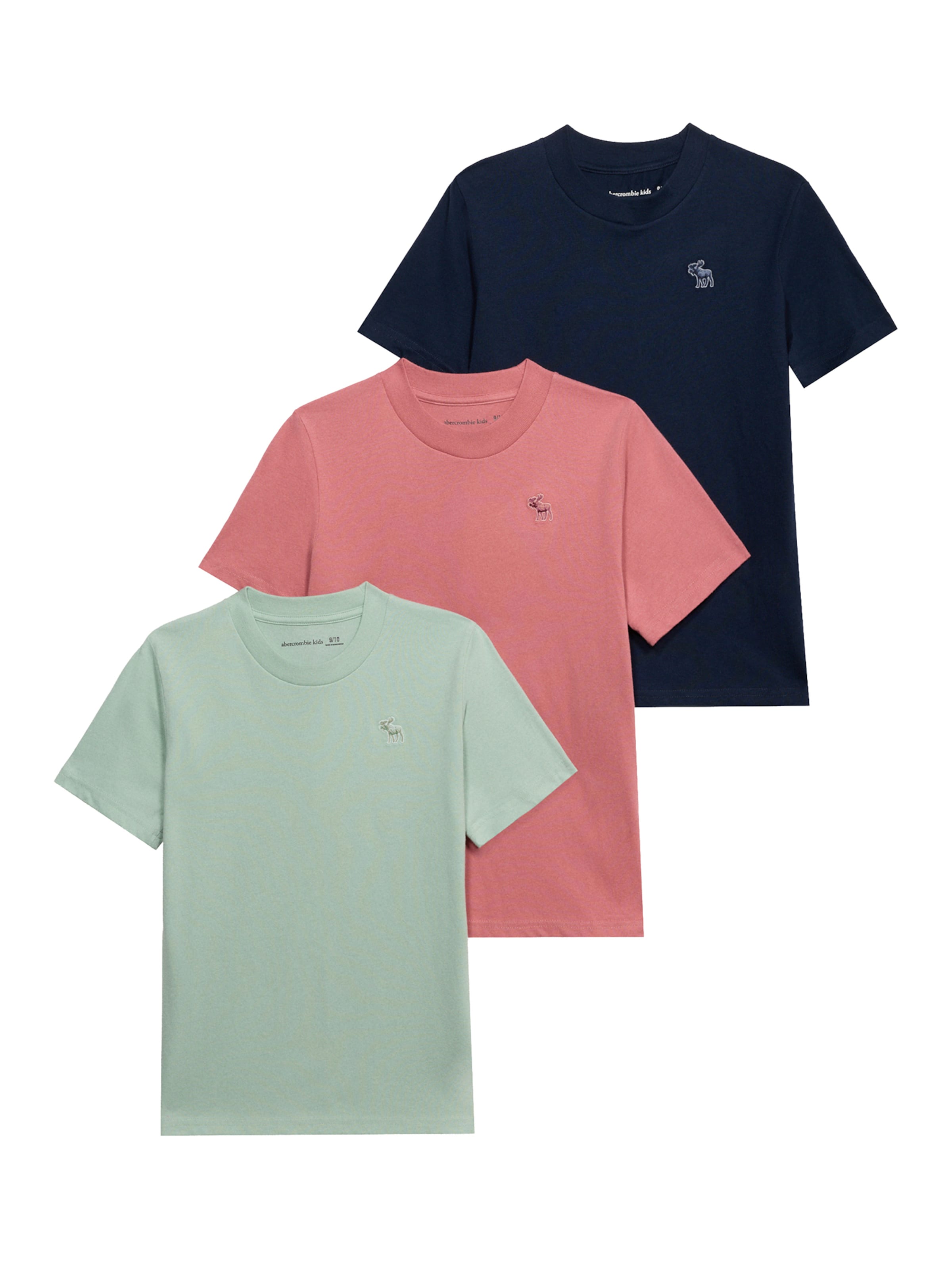 Abercrombie & Fitch Paita värissä laivastonsininen / pastellinvihreä / vaaleanpunainen, Tuotenäkymä