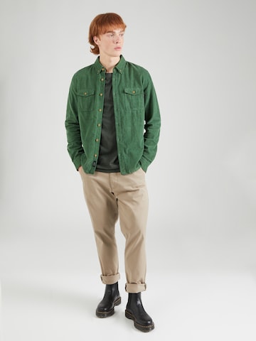 BLEND Regular Fit Skjorte i grøn