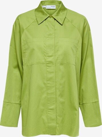 SELECTED FEMME - Blusa 'Rima' en verde: frente