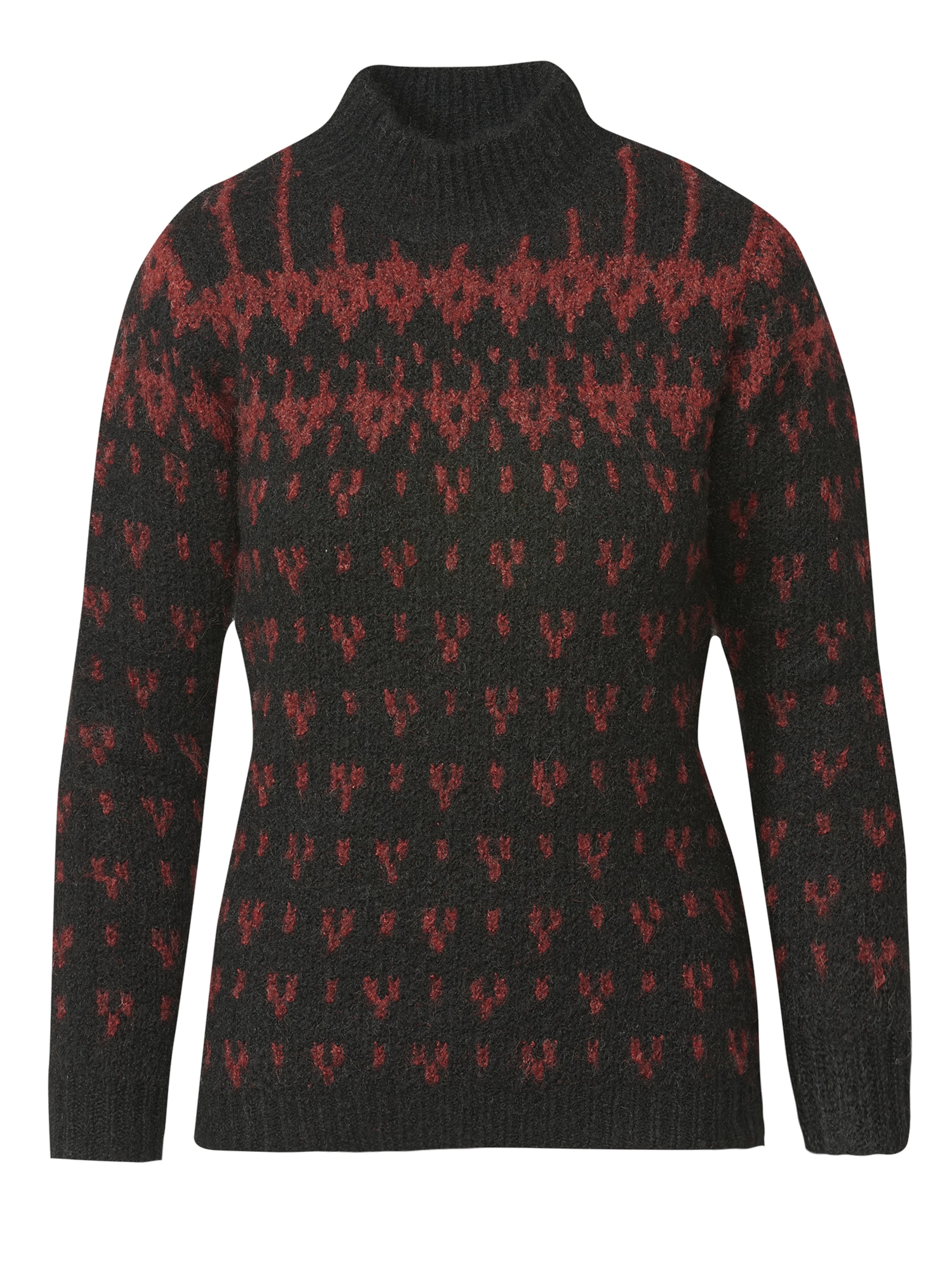 KOROSHI Neulepaita värissä musta: etupuoli