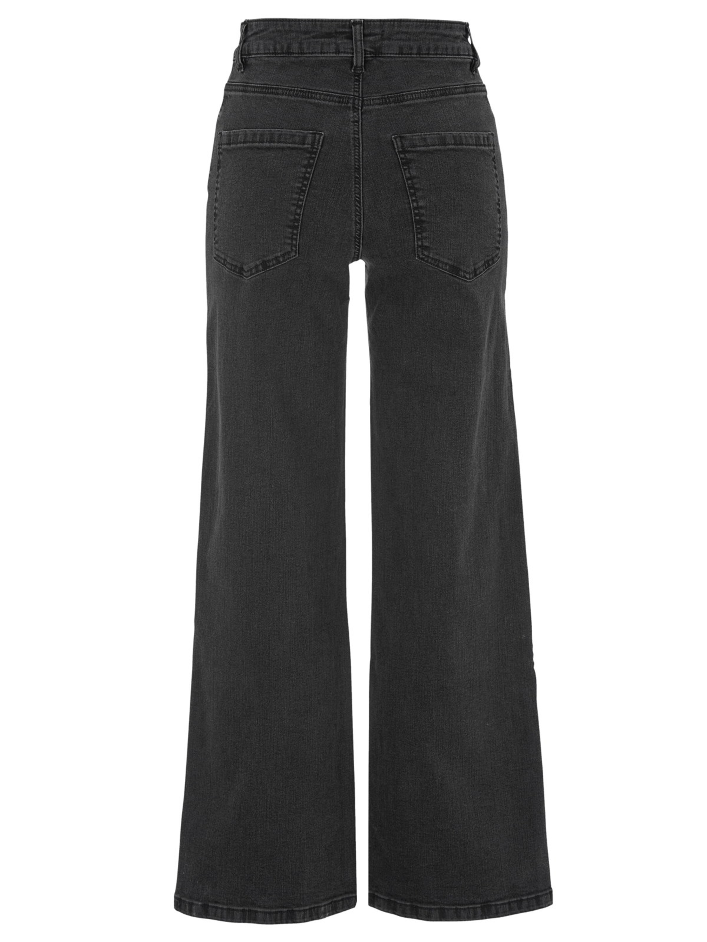 Cellbes of Sweden Wide leg Jeans in Grijs