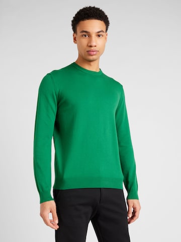 UNITED COLORS OF BENETTON Regular fit Pulóver - zöld: elől