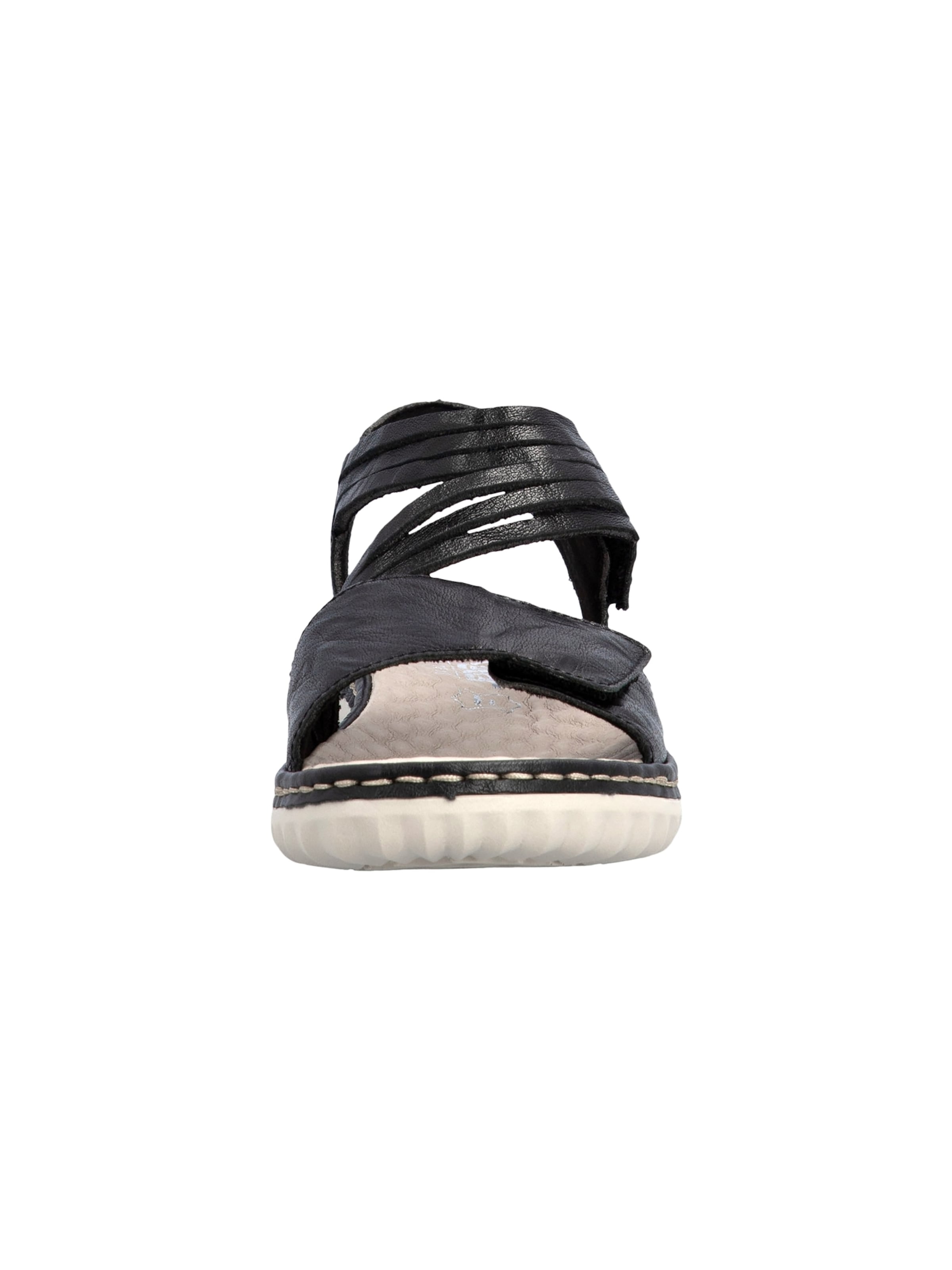 Rieker - Sandalias 'Ledersandalen' en negro