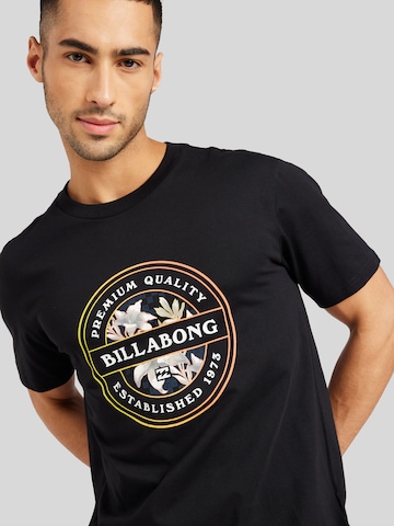 BILLABONG T-Shirt 'ROTOR FILL' in Schwarz