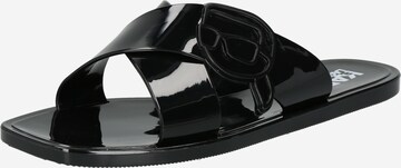 Karl Lagerfeld Mules in Black: front