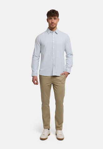 Kronstadt Regular fit Button Up Shirt 'Tanner' in Blue