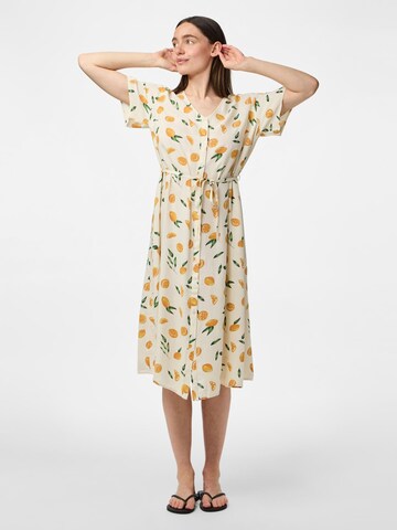 Robe 'Nya' PIECES en blanc