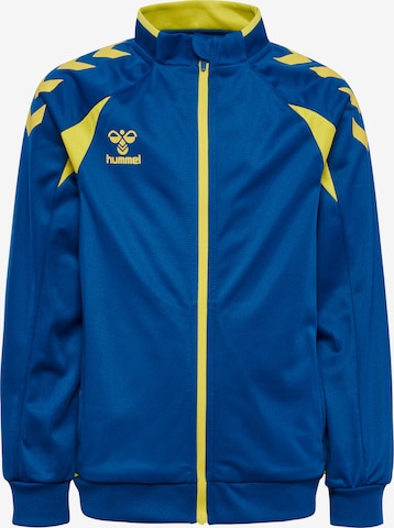 Hummel Sports sweat jacket 'Core 2.0' in Blue: front