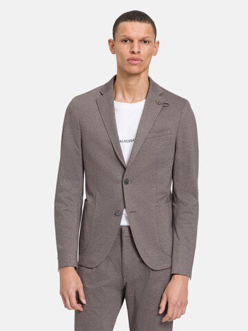 Baldessarini Slim Fit Sakko 'Seba-1' in Grau: Vorderseite