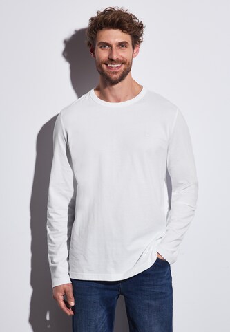 Street One MEN Sweatshirt in White: front