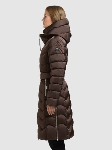 khujo Wintermantel in Bruin