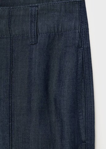 MANGO Wide leg Jeans 'Lua' in Blue