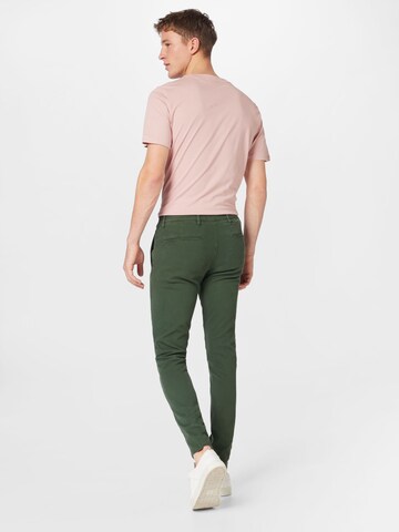 BOSS Regular Chino Pants 'Taber' in Green