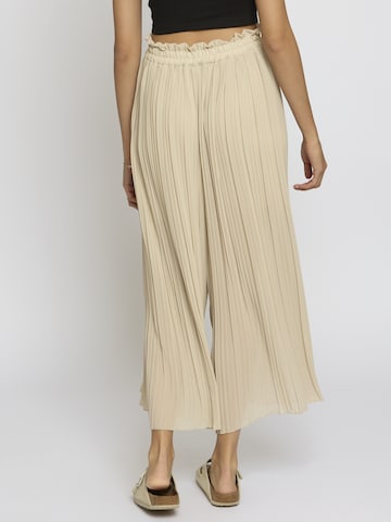 Lilavie Wide leg Broek 'Kimm' in Beige