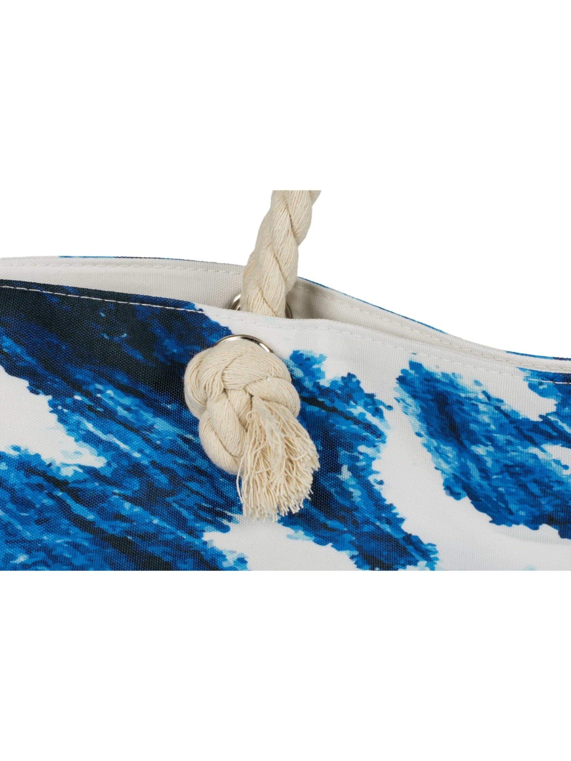 styleBREAKER Strandtasche in Blau
