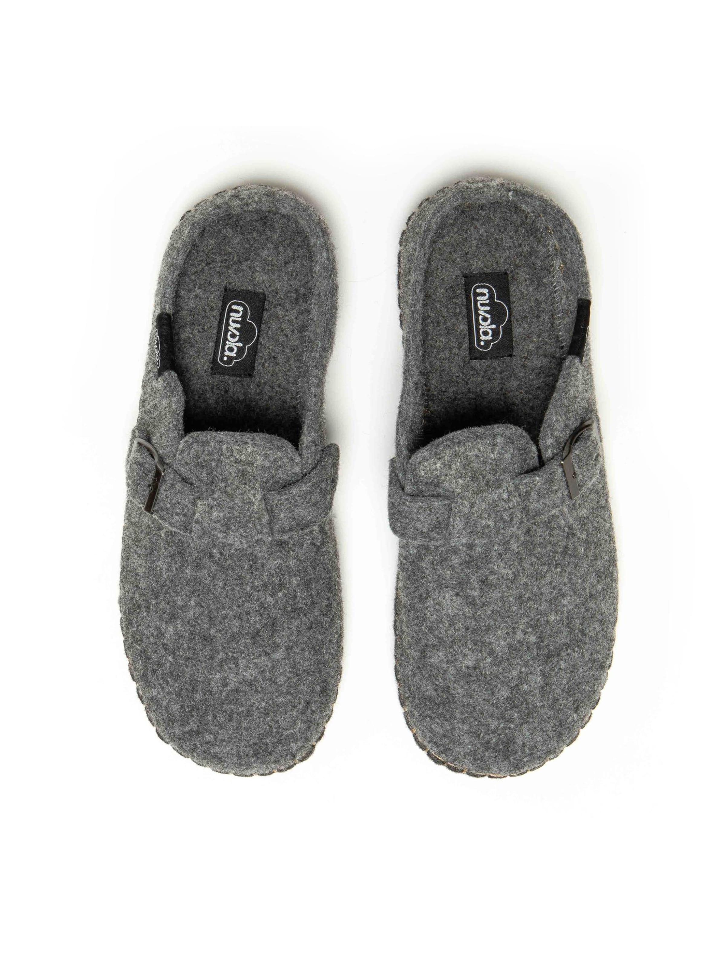 Nuvola. - Zapatillas de casa 'Zueco Belt' en gris