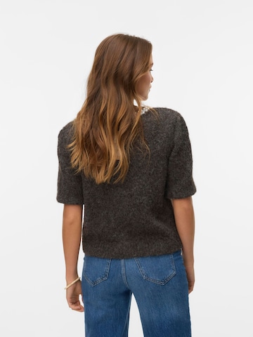 VERO MODA Knit cardigan 'VMOcean' in Brown