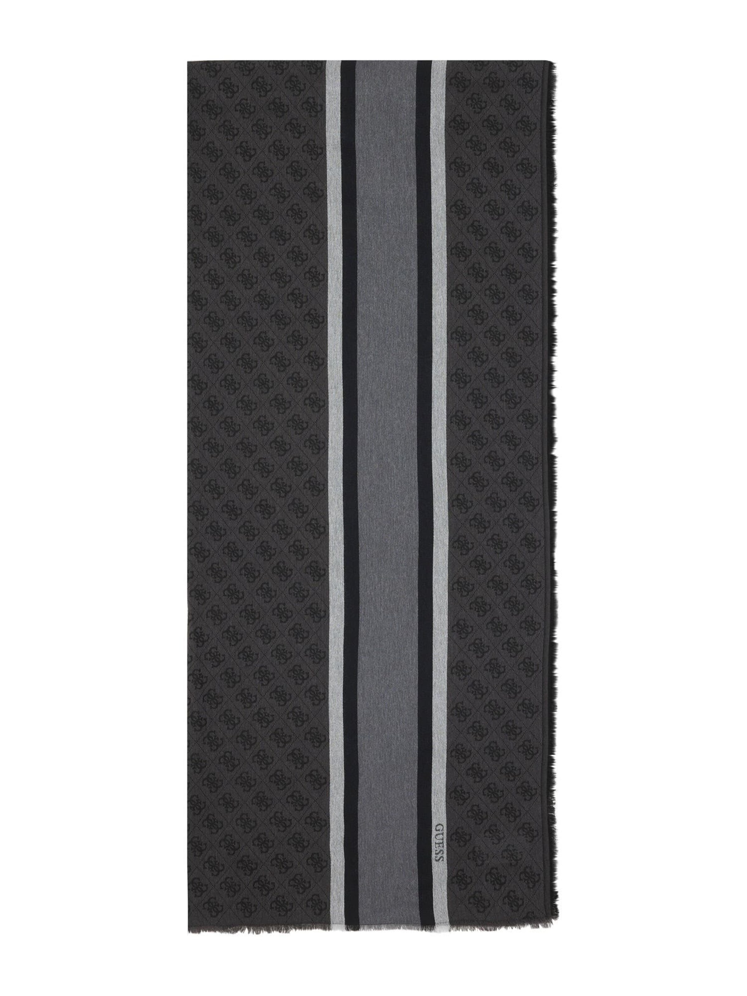 GUESS Schal 'Warsaw' in Schwarz: Vorderseite