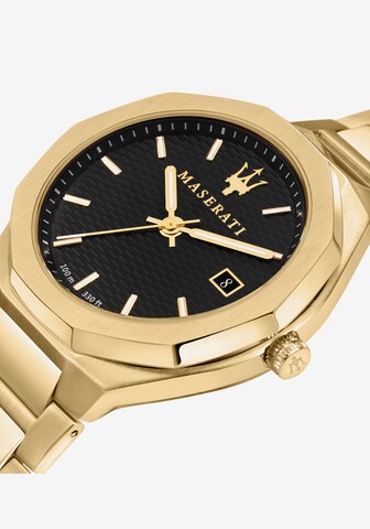 Maserati Analoog horloge 'Stile' in Goud