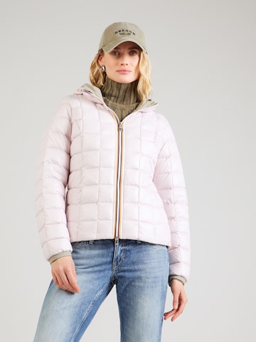 K-Way Tussenjas in Groen: voorkant