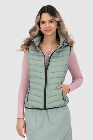 Gilet 'LenkaAK A' Alife and Kickin en vert : devant