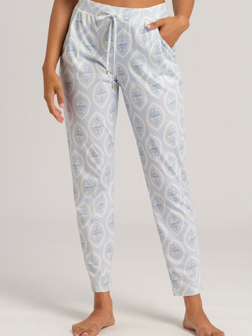 Pantalon de pyjama 'Sleep & Lounge' Hanro en bleu : devant