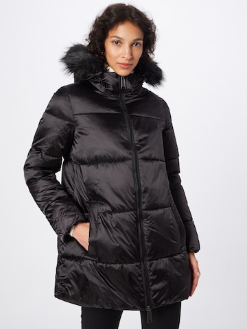 Manteau d’hiver La Martina en noir : devant