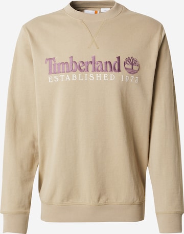TIMBERLAND - Sudadera en beige: frente
