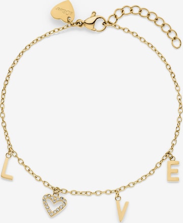 s.Oliver Bracelet in Gold: front