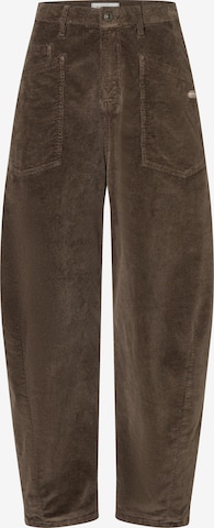 Regular Pantalon '94ODINA ' Gang en marron : devant