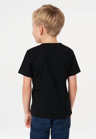 LOGOSHIRT T-Shirt 'Ghostbusters – Slime Logo' in Schwarz