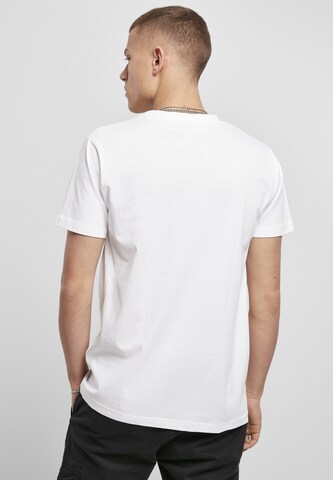 Mister Tee T-Shirt 'Weekend Wolf' in Weiß