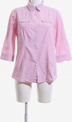 UNBEKANNT Hemd-Bluse M in Pink: predná strana