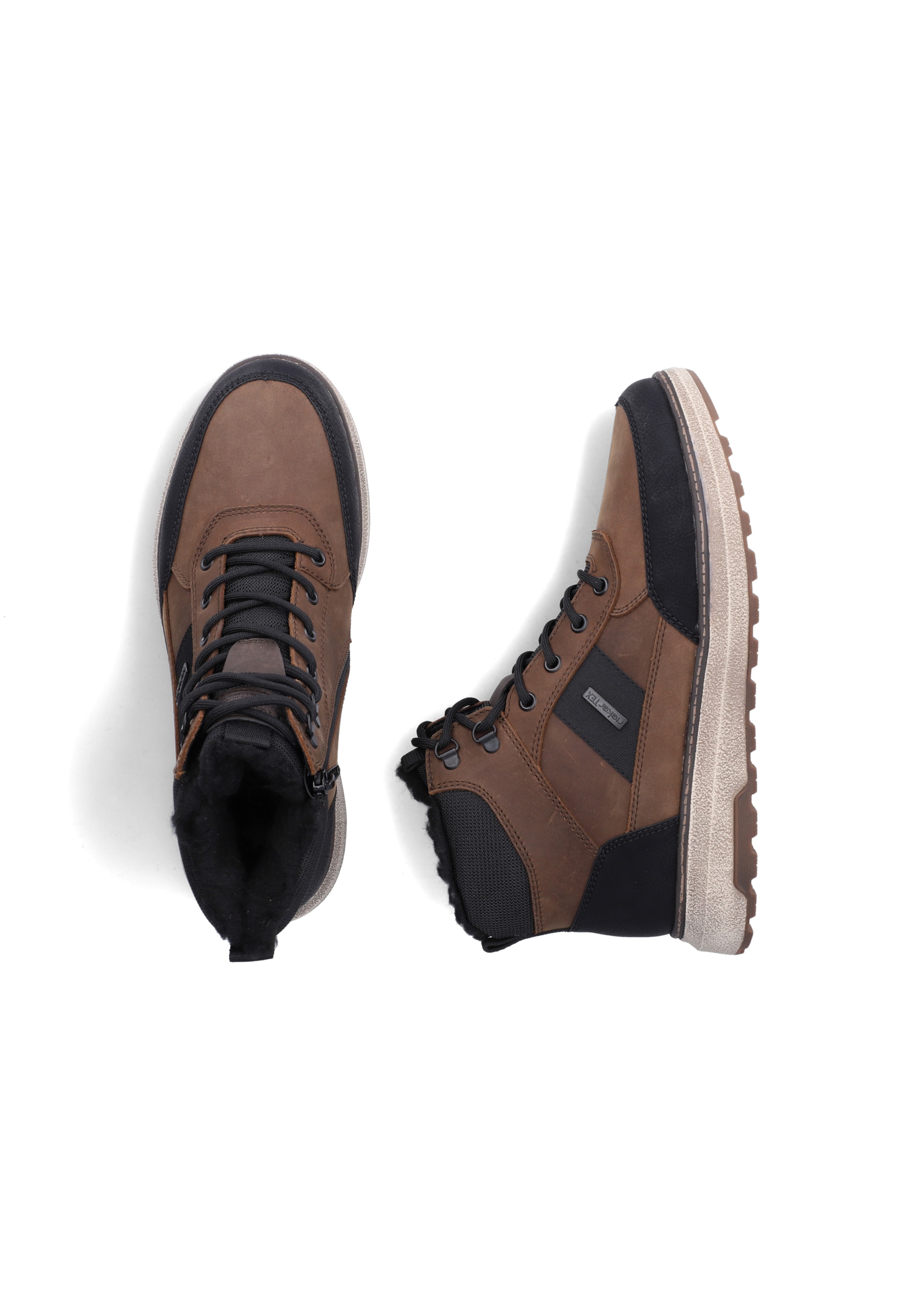 Baskets hautes ' B5546 ' Rieker en marron
