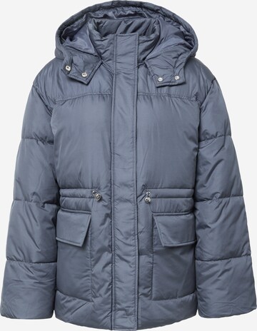 Veste d’hiver 'LOUIE' PIECES en bleu : devant