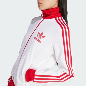 ADIDAS ORIGINALS Кофта на молнии 'Beckenbauer' в Белый