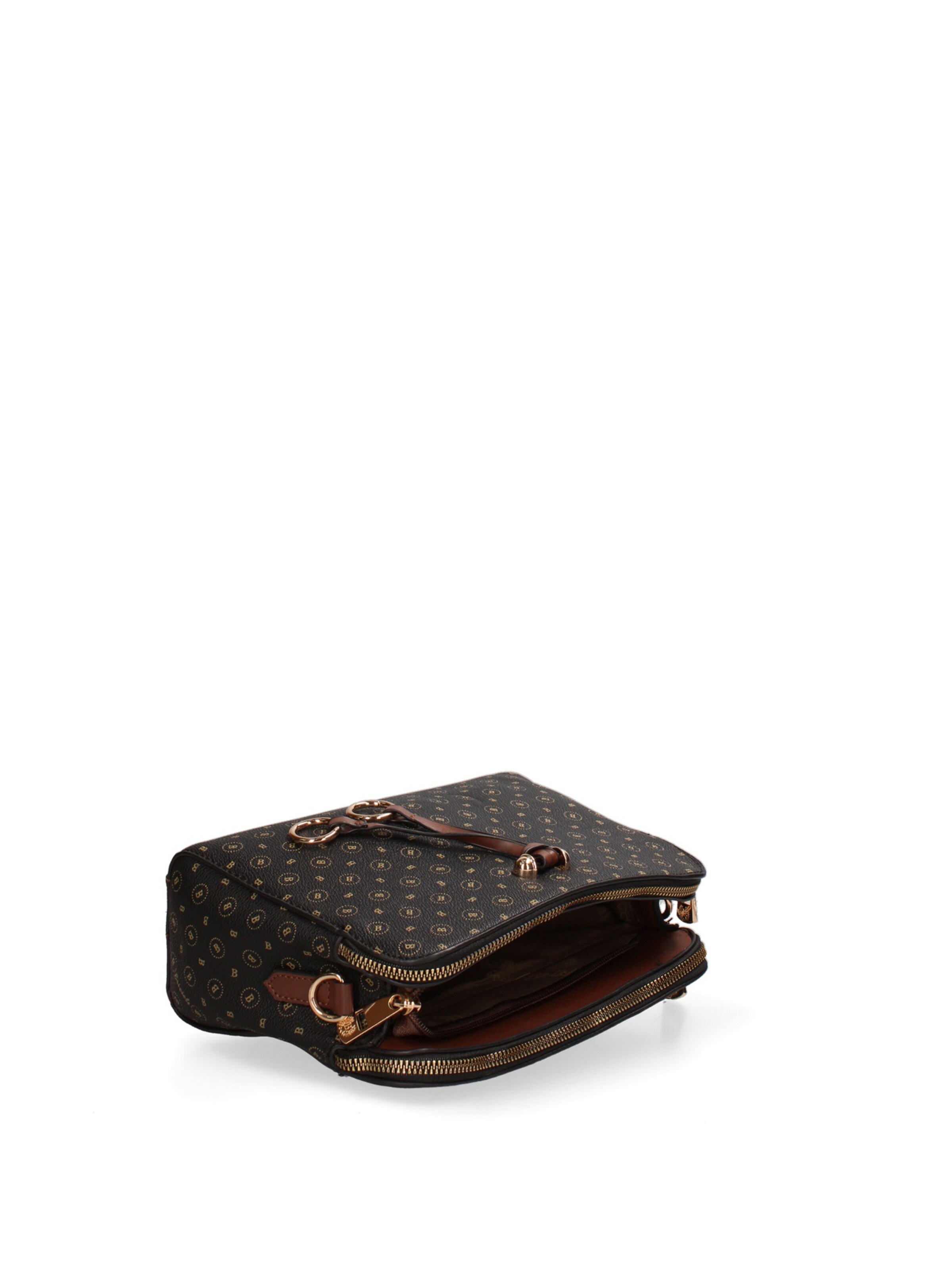 Borsa a spalla di Briciole in nero