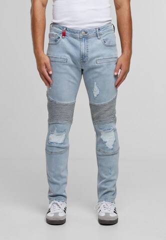 2Y Premium Slimfit Jeans 'Oscar' in Blau: Vorderseite