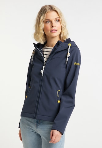 Schmuddelwedda Performance Jacket in Blue: front