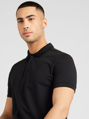 Tricou 'Paule Mirror' de la BOSS pe negru