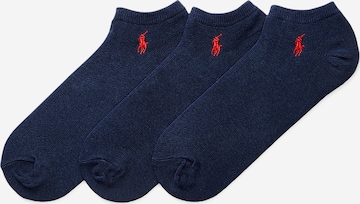 Chaussettes 'Ghost Ped' Polo Ralph Lauren en bleu : devant