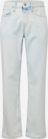 Calvin Klein Jeans Loosefit Jeans '90'S STRAIGHT' in Blauw: voorkant