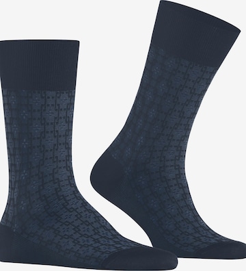 FALKE Socken 'Artwork Tie' in Blau: Vorderseite