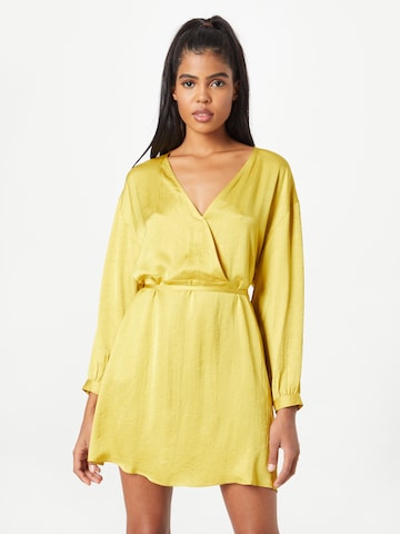 Robe 'WIDLAND' AMERICAN VINTAGE en jaune : devant