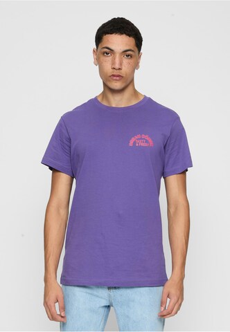 T-Shirt 'Dream Kebab' Mister Tee en violet : devant