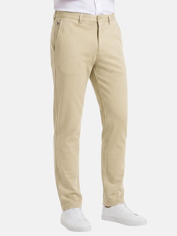 U.S. POLO ASSN. Regular Chino in Beige: voorkant