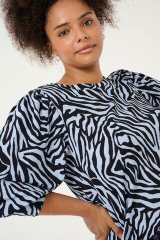 KAFFE CURVE - Blusa 'KCIvena' em azul