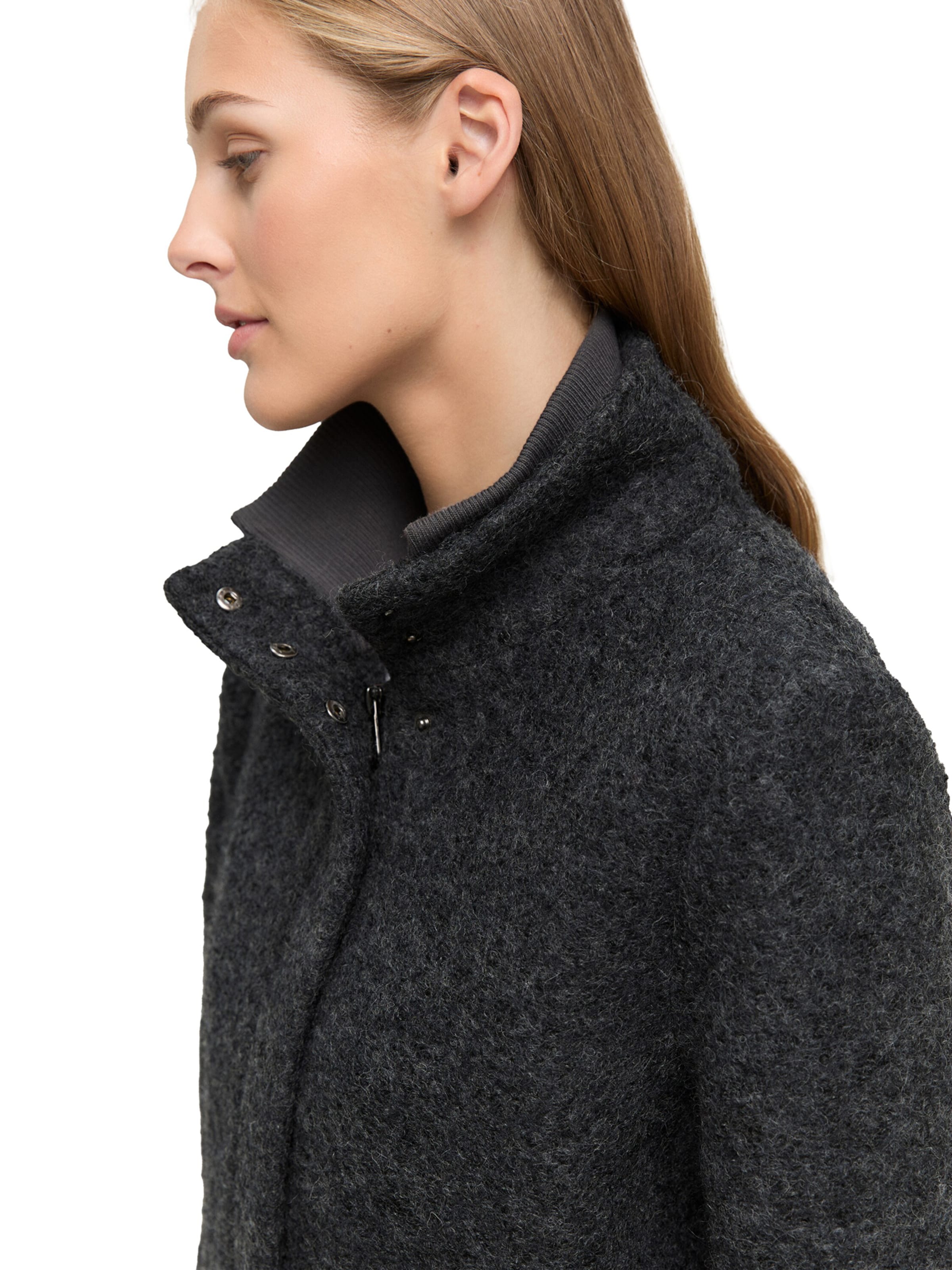 TOM TAILOR DENIM Overgangsfrakke i grå