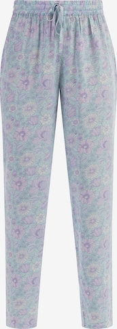 Usha Loosefit Broek in Blauw: voorkant